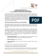 Aviso de Privacidad EDUCADS 2023 25-05-2023