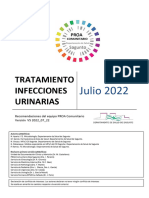 Infecciones Urinarias Sagunto 2022 - 07 - 22