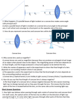 Refraction 10TH Class Physics Important Questions SSC Abyasa Deepika.