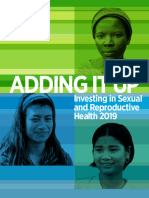 Adding It Up Investing in Sexual Reproductive Health 2019