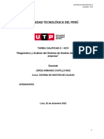 Tarea Calificada 2 - ECV (ACV-S07) - Gestion de Calidad