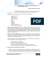 Protocolo de Evaluación Específica para El Área Neuromuscular