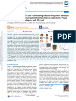 Li Et Al 2021 Combustion Behavior and Thermal Degradation Properties of Wood Impregnated With Intumescent Biomass Flame