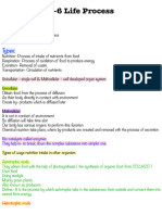 Bio Notes CH 6 Class 10