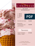 Carta Candelle Diciembre NAVIDAD