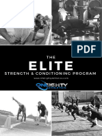 ONEighty Elite Summer Training Manual