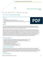 101 Transitions Towards Agroecology