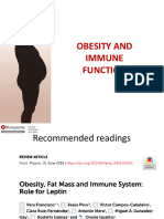 Obesity and Immune FunctionVF 19 - 20