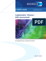 BG 57-2015 Legionnaires' Disease - Risk Assesment