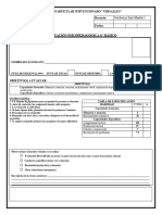 Evaluación Psicopedagógica 8 LISTA