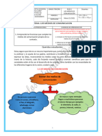 Guia 1 Los Medios de Comunicacion 3°