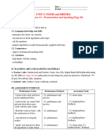 UNIT 5 - LESSON 1 - PART 3 - Pronunciation and Speaking