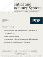 Comparing Institution and Government