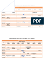 Horario de Evaluaciones Parcial 2-Trim-3 Colegio-Bachillerato