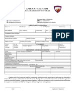 MLAT Application Form