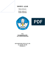 Modul Ajar Bahasa Indonesia - Kalimat Langsung Dan Kalimat Tidak Langsung - Fase C