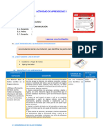 D3 A2 SESION COM. Leemos Una Invitación