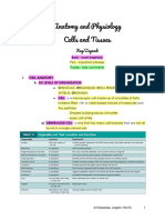 Anatomy and Physiology (Cell and Tissues) (No)