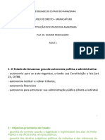 Aula 1 de Constituição Estadual