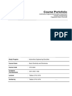 Grace - Course Portofolio - Listrik Dan Elektronika Dasar