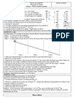 Devoir 2 Modele 4 Physique Chimie TC Semestre 1 1