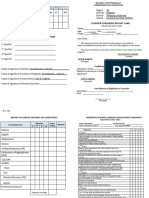 Card Form 138