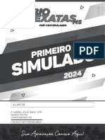 Simulado 1 - Bioexatas-Ms - Fev 2024 Completo