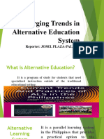 Emerging Trends in Alternative Education System Josel