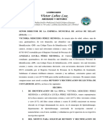 Rectificacion y Revision de Contador de Agua