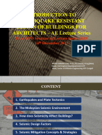 Introduction To Earthquake Resisitant Design For Architects