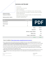 Hotel Bill Format