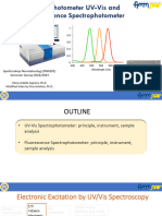 2 - Uv-Vis and Fluorescence Spectros