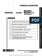 S5lq0017e03 Sk250-Sk260lc-8 Hs Engine Asia Shop Manual