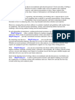 Thesis On Recruitment and Selection Process PDF