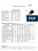 Power Amplifier Application, Power Switching Application