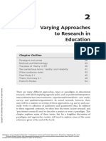 Educational Research Contemporary Issues and Pract... - (2 Varying Approaches To Research in Education)