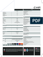 Ficha Tecnica Toyota C HRPDF