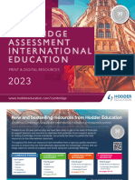 Cambridge International Catalogue 2023 Digital