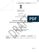 Vendor Approval Requirements For Transformers RDSO