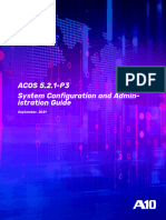 ACOS 5.2.1-P3 System Configuration and Admin-Istration Guide