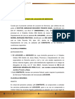 Contrato de Locacion de Servicios - Mellisa Mariel Marquez Reategui