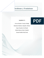 El Machismo y Feminismo, Trabajo Final