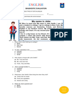 DIAGNOSTIC EVALUATION 4° y 5to 