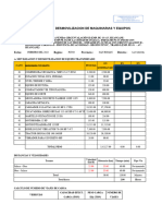 Movilizacion y Desmovilizacion