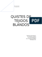 Quistes de Tejidos Blandos (Informe)