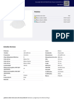 Downlight LED 6W PHILIPS Slim Meson Corte Ø 80 MM