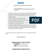 Carta Responsiva de Asistencia Voluntaria y Estado de Salud Semi Presencial 2