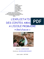 Exploitation Des Contes Amazighs