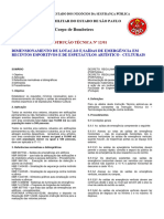 IT 12 - Dimensionamento de Lotação e Saídas de Emergência em Recintos Esportivos e de Espetáculos Artístico - Culturais