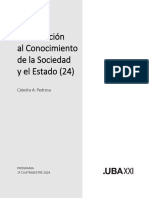 Programa - Introducción Al Conocimiento de La Sociedad y El Estado (ICSE) (24) - 1c2024